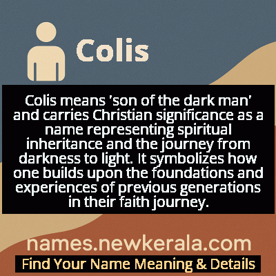 Colis Name Meaning and Origin
