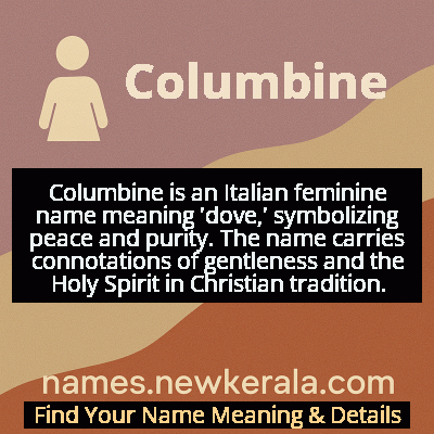 Columbine Name Meaning and Origin