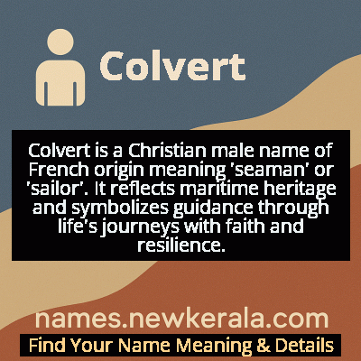 Colvert Name Meaning and Origin