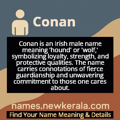 Conan Name Meaning and Origin