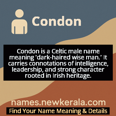 Condon Name Meaning and Origin