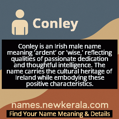 Conley Name Meaning and Origin