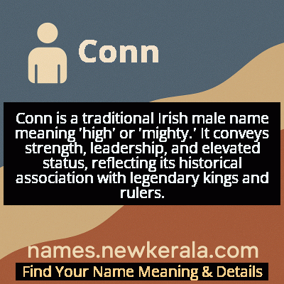 Conn Name Meaning and Origin