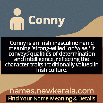 Conny Name Meaning and Origin
