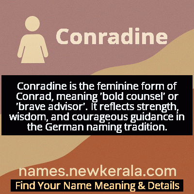 Conradine Name Meaning and Origin