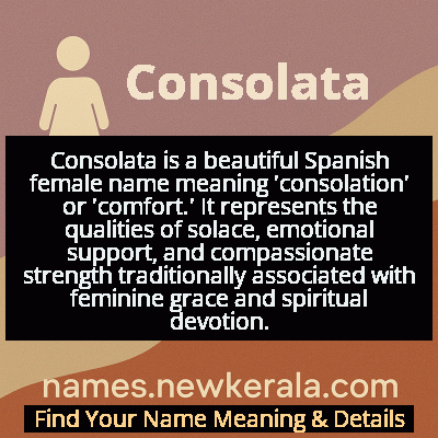 Consolata Name Meaning and Origin
