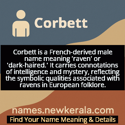 Corbett Name Meaning and Origin