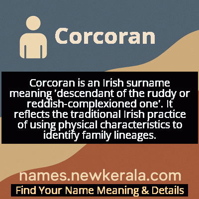 Corcoran Name Meaning and Origin