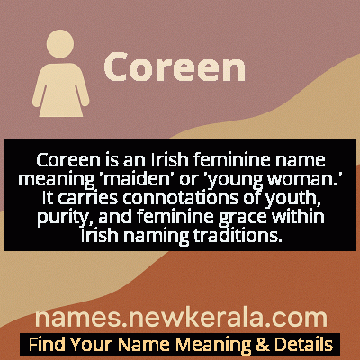 Coreen Name Meaning and Origin