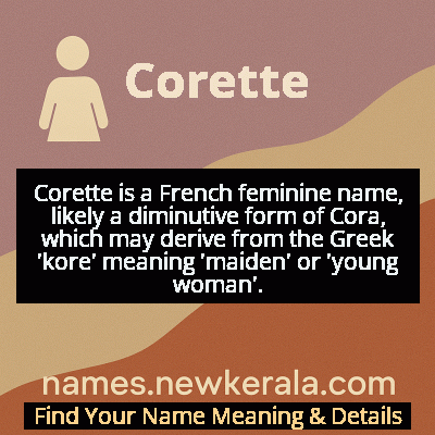 Corette Name Meaning and Origin