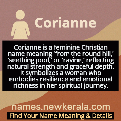 Corianne Name Meaning and Origin