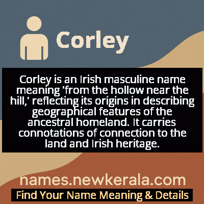 Corley Name Meaning and Origin