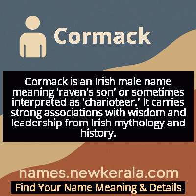 Cormack Name Meaning and Origin