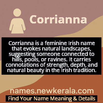 Corrianna Name Meaning and Origin