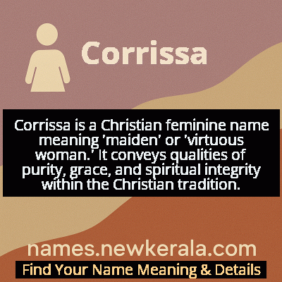 Corrissa Name Meaning and Origin