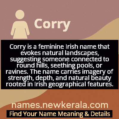 Corry Name Meaning and Origin