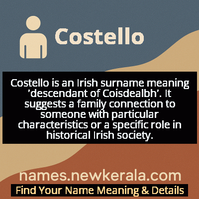 Costello Name Meaning and Origin