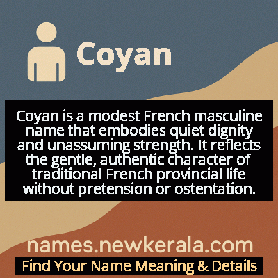 Coyan Name Meaning and Origin