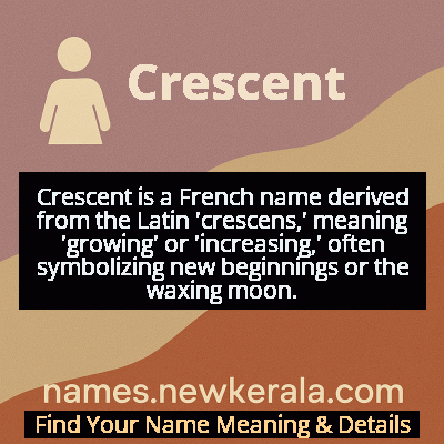 Crescent Name Meaning and Origin