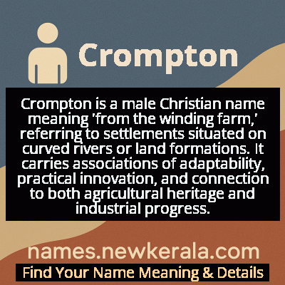 Crompton Name Meaning and Origin
