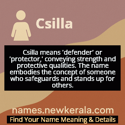 Csilla Name Meaning and Origin