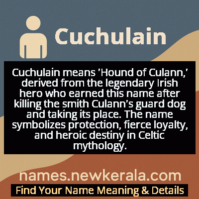 Cuchulain Name Meaning and Origin
