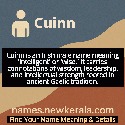 Cuinn Name Meaning and Origin