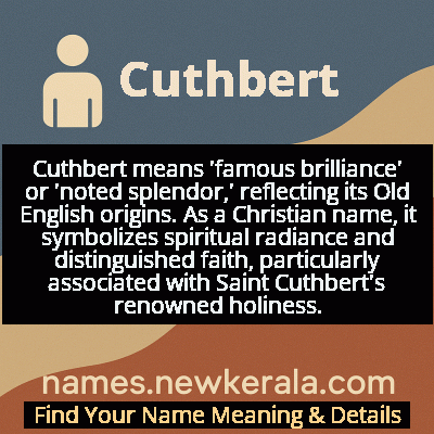 Cuthbert Name Meaning and Origin