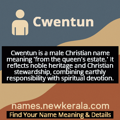 Cwentun Name Meaning and Origin