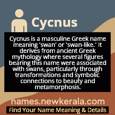 Cycnus Name Meaning and Origin