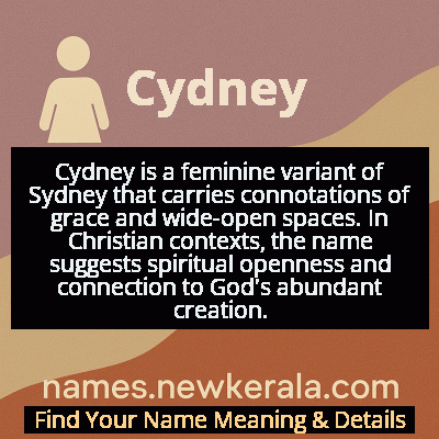 Cydney Name Meaning and Origin