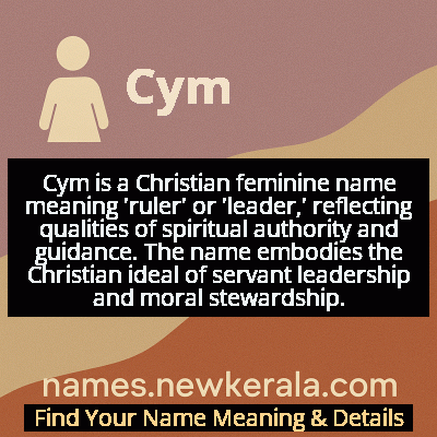 Cym Name Meaning and Origin