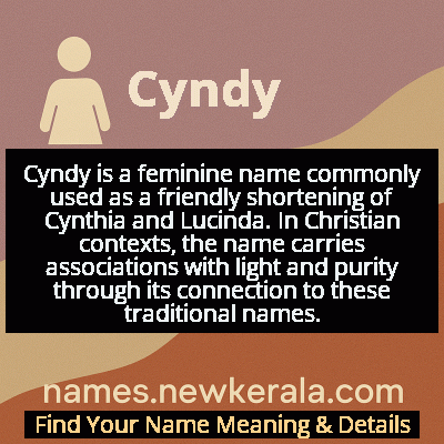 Cyndy Name Meaning and Origin