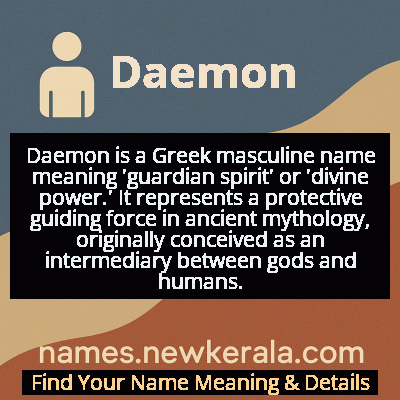 Daemon Name Meaning and Origin