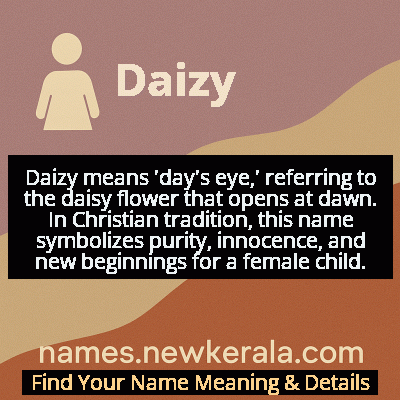 Daizy Name Meaning and Origin