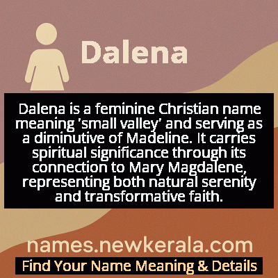 Dalena Name Meaning and Origin