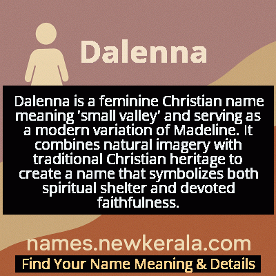 Dalenna Name Meaning and Origin