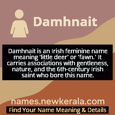 Damhnait Name Meaning and Origin