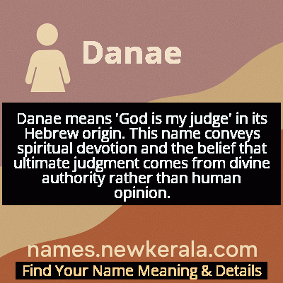 Danae Name Meaning and Origin