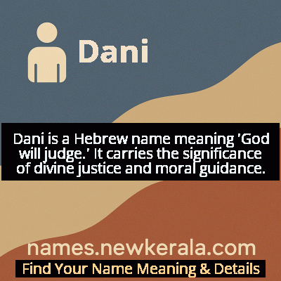 Dani Name Meaning and Origin