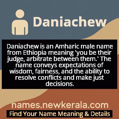 Daniachew Name Meaning and Origin