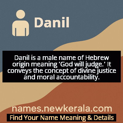 Danil Name Meaning and Origin