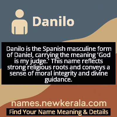 Danilo Name Meaning and Origin