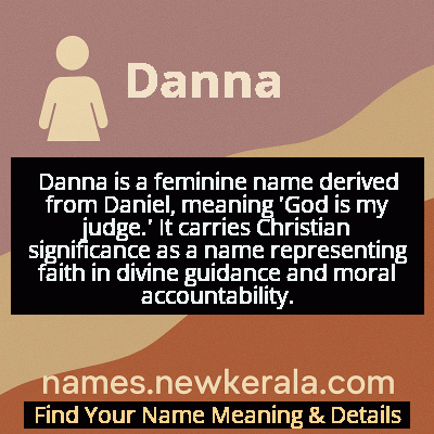 Danna Name Meaning and Origin