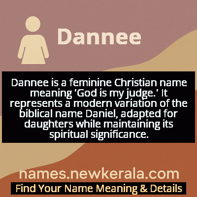 Dannee Name Meaning and Origin