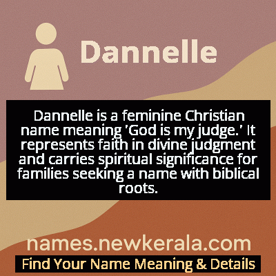 Dannelle Name Meaning and Origin