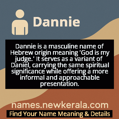 Dannie Name Meaning and Origin