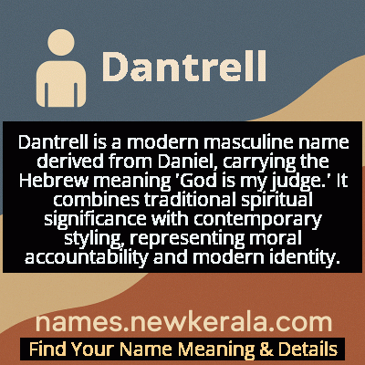 Dantrell Name Meaning and Origin
