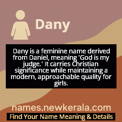 Dany Name Meaning and Origin