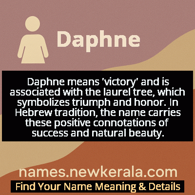 Daphne Name Meaning and Origin
